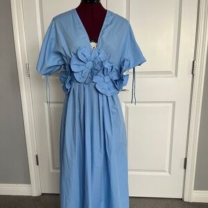 Sunfere Flower Dress NWT